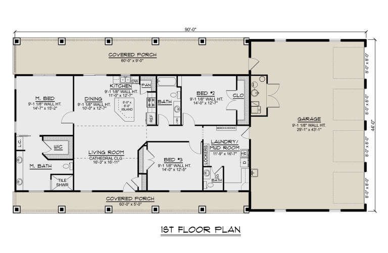 House Plan House Plan #28998 Drawing 1