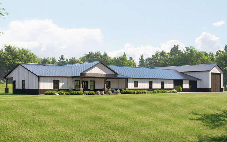 Barn House Plan #5032-00240 Elevation Photo