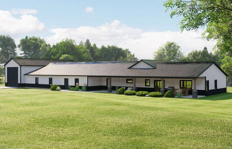 Barn House Plan #5032-00240 Elevation Photo