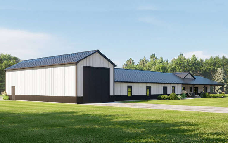 Barn House Plan #5032-00240 Elevation Photo