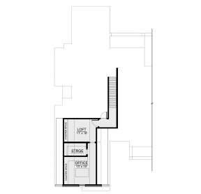 Second Floor for House Plan #5445-00504