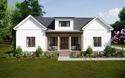 Modern Farmhouse House Plan #7174-00010 Elevation Photo