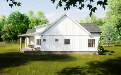 Modern Farmhouse House Plan #7174-00010 Elevation Photo