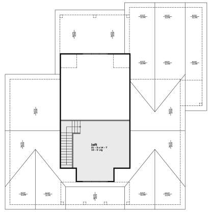 Second Floor for House Plan #7174-00010