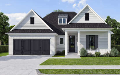 Modern Farmhouse House Plan #7516-00073 Elevation Photo