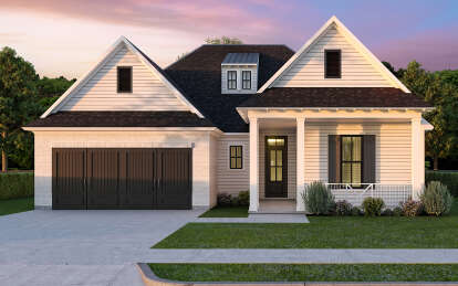Modern Farmhouse House Plan #7516-00073 Elevation Photo