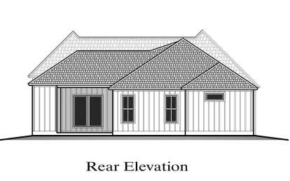 Modern Farmhouse House Plan #7516-00075 Elevation Photo