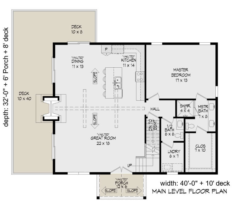 House Plan House Plan #29008 Drawing 1