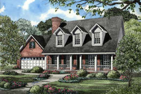 Traditional House Plan #110-00050 Elevation Photo