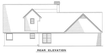 Traditional House Plan #110-00050 Elevation Photo