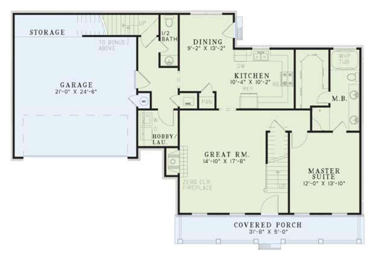 House Plan House Plan #2901 Drawing 1