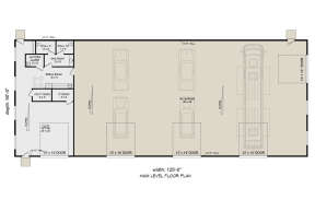 Garage Floor for House Plan #940-00764