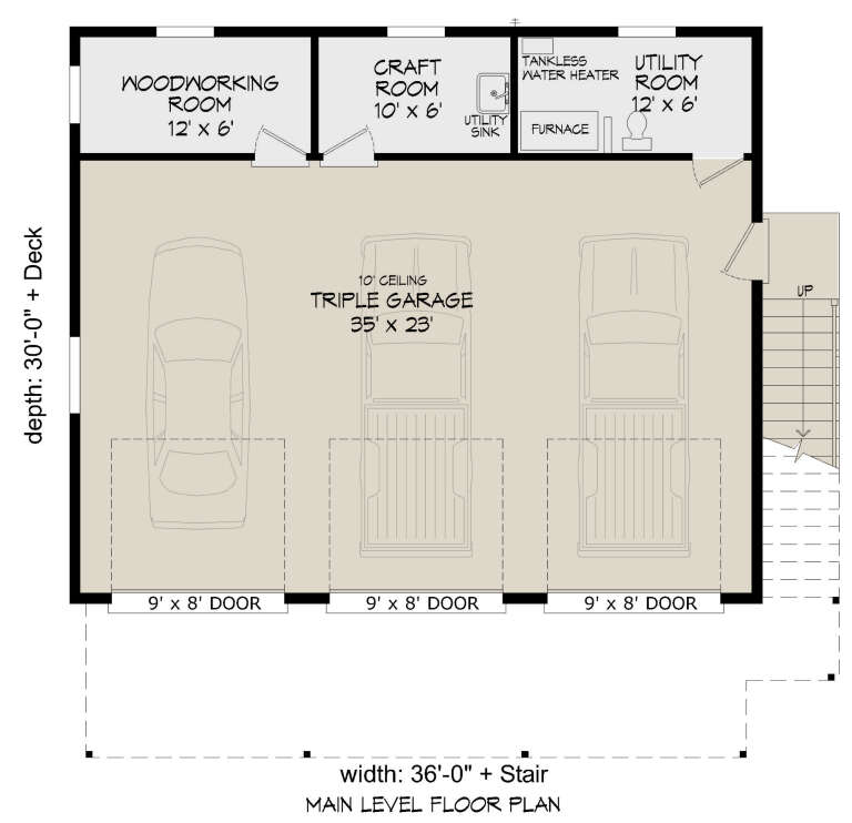 House Plan House Plan #29012 Drawing 1