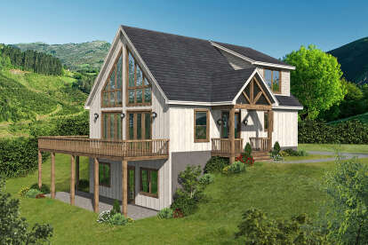 Mountain House Plan #940-00766 Elevation Photo