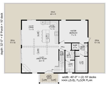 House Plan House Plan #29013 Drawing 1