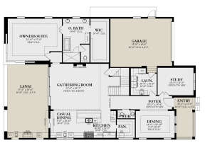 Main Floor  for House Plan #3978-00264