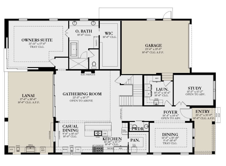 House Plan House Plan #29016 Drawing 1