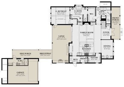 Main Floor  for House Plan #3978-00266