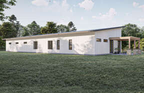 Barn House Plan #963-00773 Elevation Photo