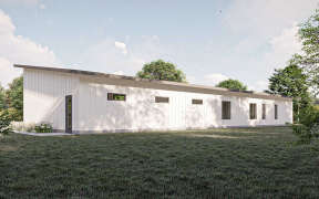 Barn House Plan #963-00773 Elevation Photo