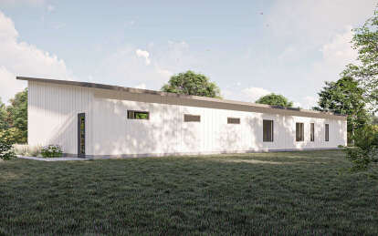 Barn House Plan #963-00773 Elevation Photo