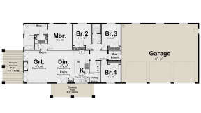 Main Floor  for House Plan #963-00773