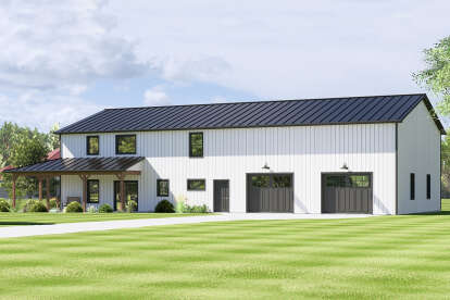 Barn House Plan #5032-00242 Elevation Photo