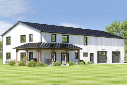 Barn House Plan #5032-00242 Elevation Photo