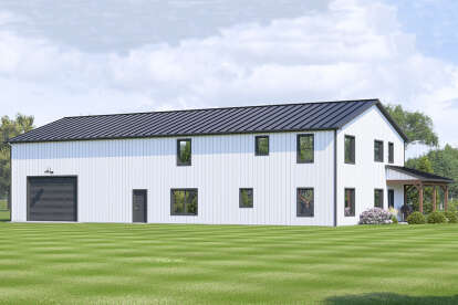 Barn House Plan #5032-00242 Elevation Photo