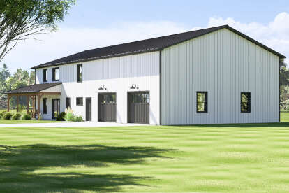 Barn House Plan #5032-00242 Elevation Photo