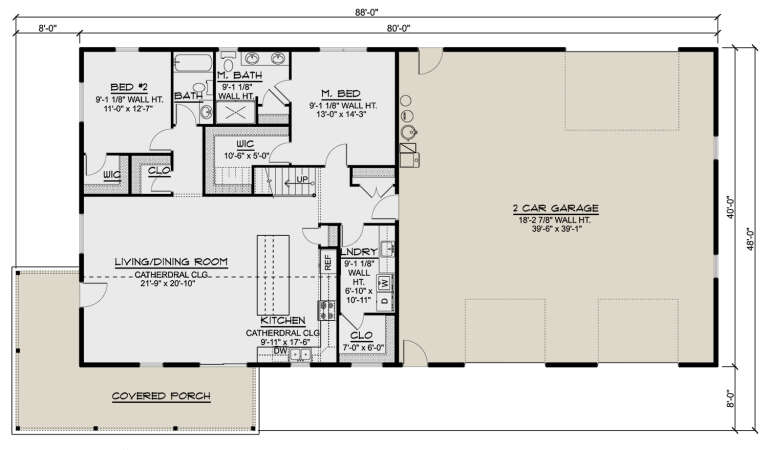 House Plan House Plan #29022 Drawing 1