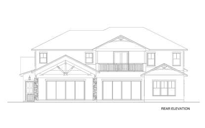 Traditional House Plan #3978-00268 Elevation Photo