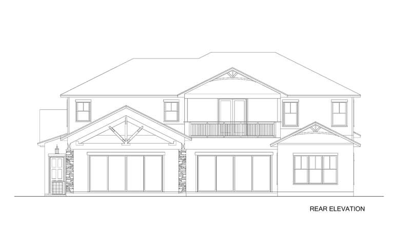 Traditional House Plan #3978-00268 Elevation Photo