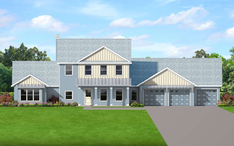 House Plan House Plan #29025 Front Elevation 