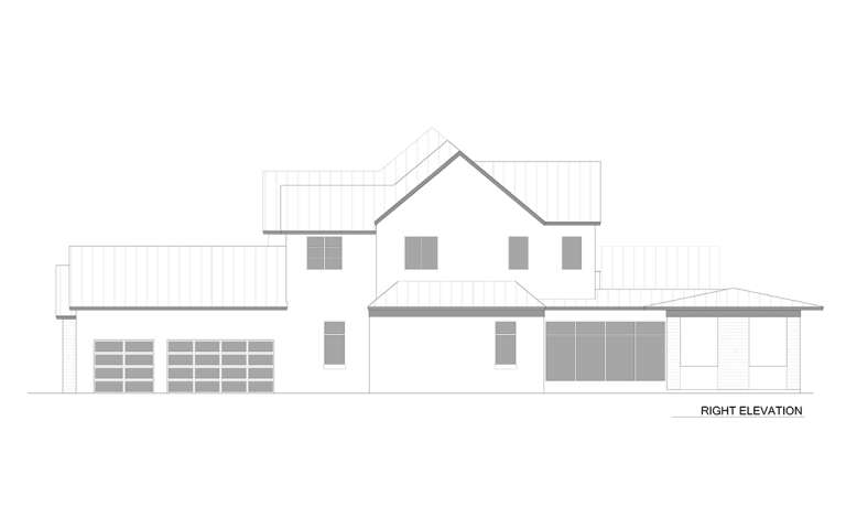 Modern Transitional House Plan #3978-00271 Elevation Photo