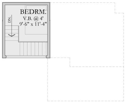 Second Floor for House Plan #6422-00090