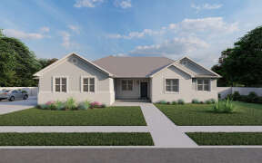 Traditional House Plan #2802-00215 Elevation Photo