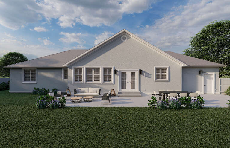 Traditional House Plan #2802-00215 Elevation Photo