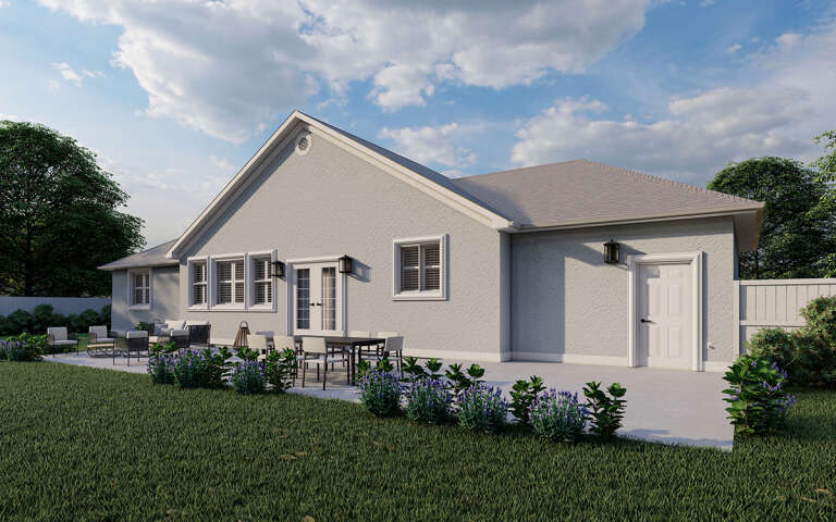Traditional House Plan #2802-00215 Elevation Photo