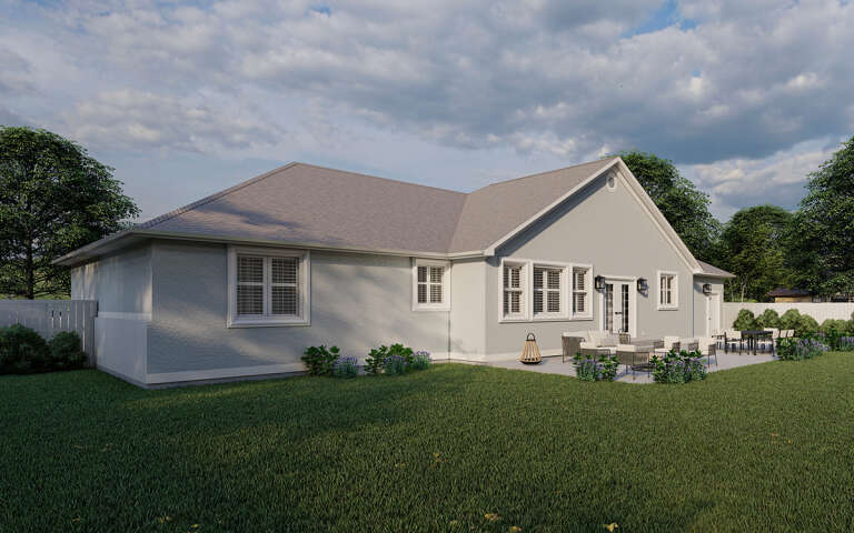 Traditional House Plan #2802-00215 Elevation Photo