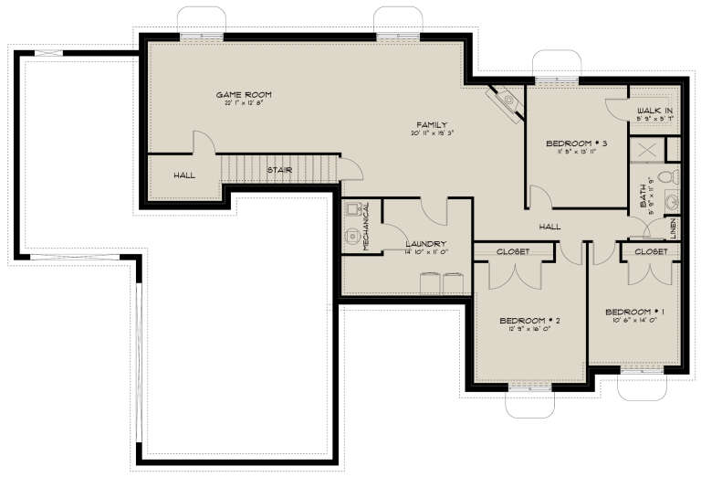 House Plan House Plan #29031 Drawing 2