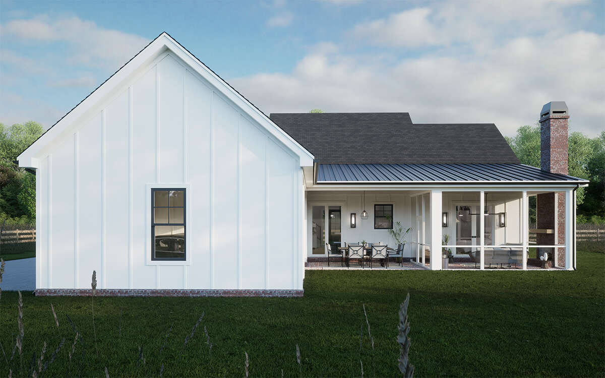 Modern Farmhouse House Plan #7174-00011 Elevation Photo