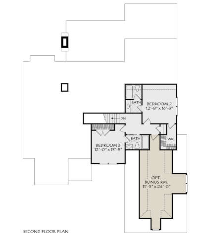 Second Floor for House Plan #8594-00475