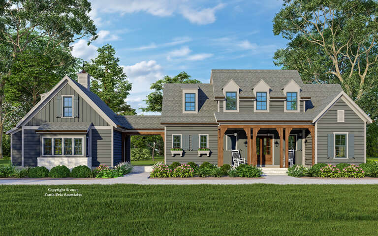House Plan House Plan #29037 Front Elevation 
