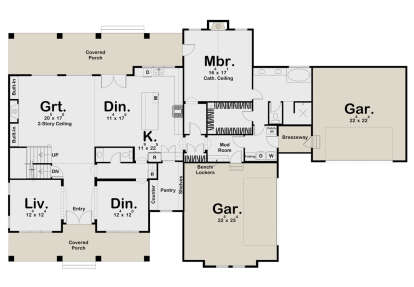 Main Floor  for House Plan #963-00774