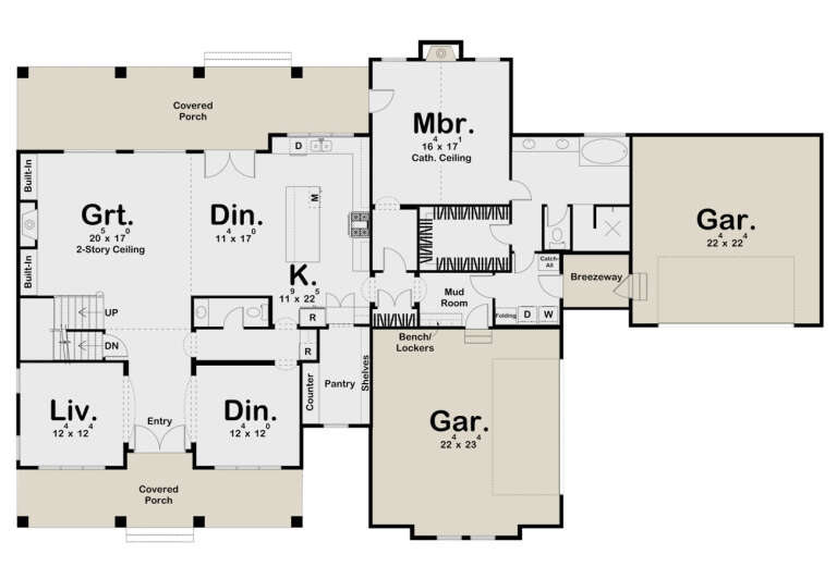 House Plan House Plan #29038 Drawing 1