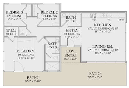 Main Floor  for House Plan #6422-00092