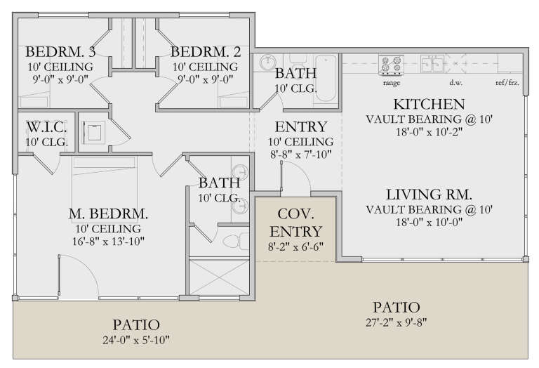House Plan House Plan #29039 Drawing 1