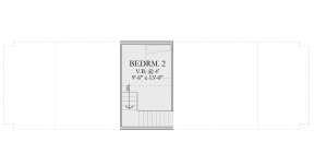 Second Floor for House Plan #6422-00093