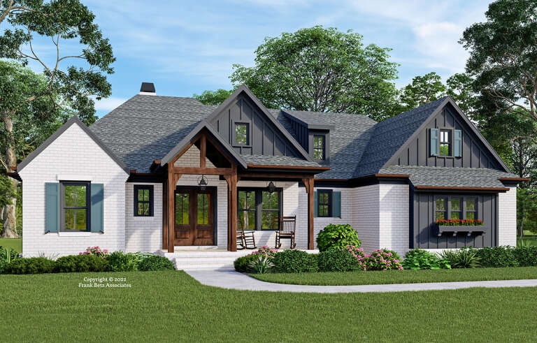 House Plan House Plan #29043 Front Elevation 